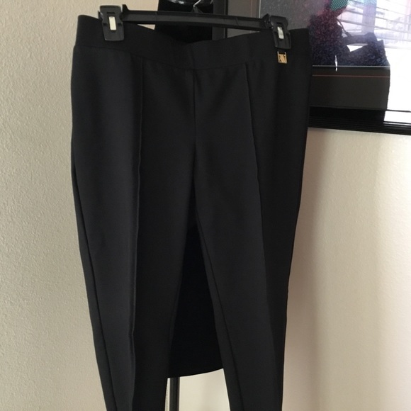 Anne Klein black skinny ankle Compression Ponte Pant - Picture 5 of 13